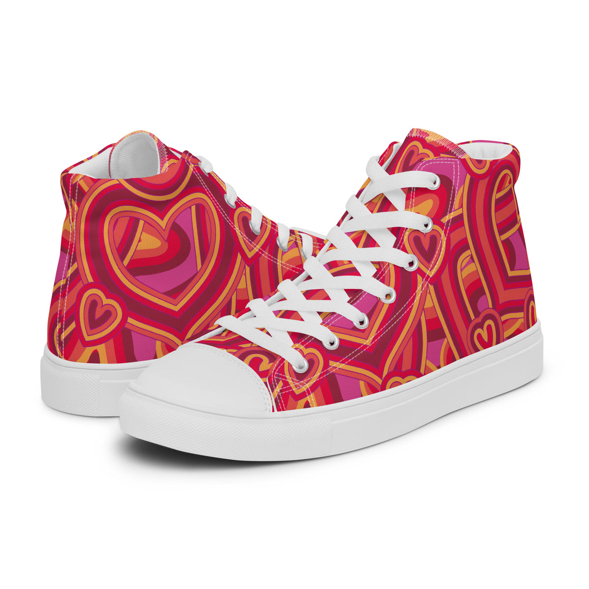 Women’s Trendy High Top Canvas Shoes - Snugoma