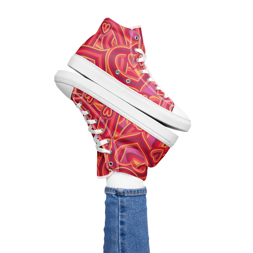 Women’s Trendy High Top Canvas Shoes - Snugoma