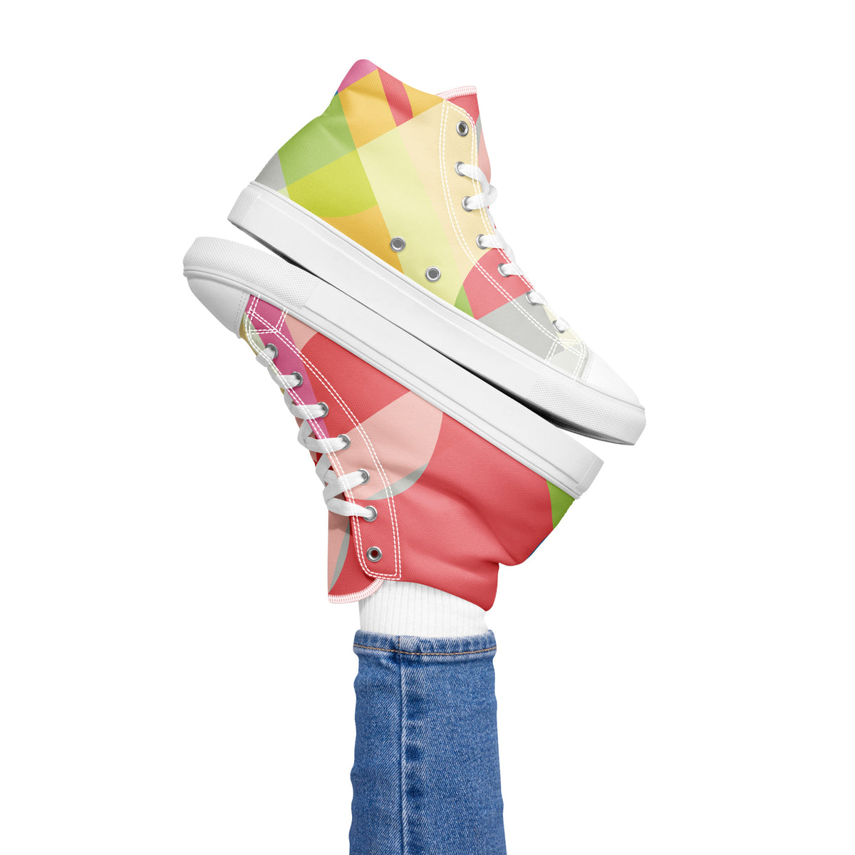 Women’s Trendy High Top Canvas Shoes - Snugoma