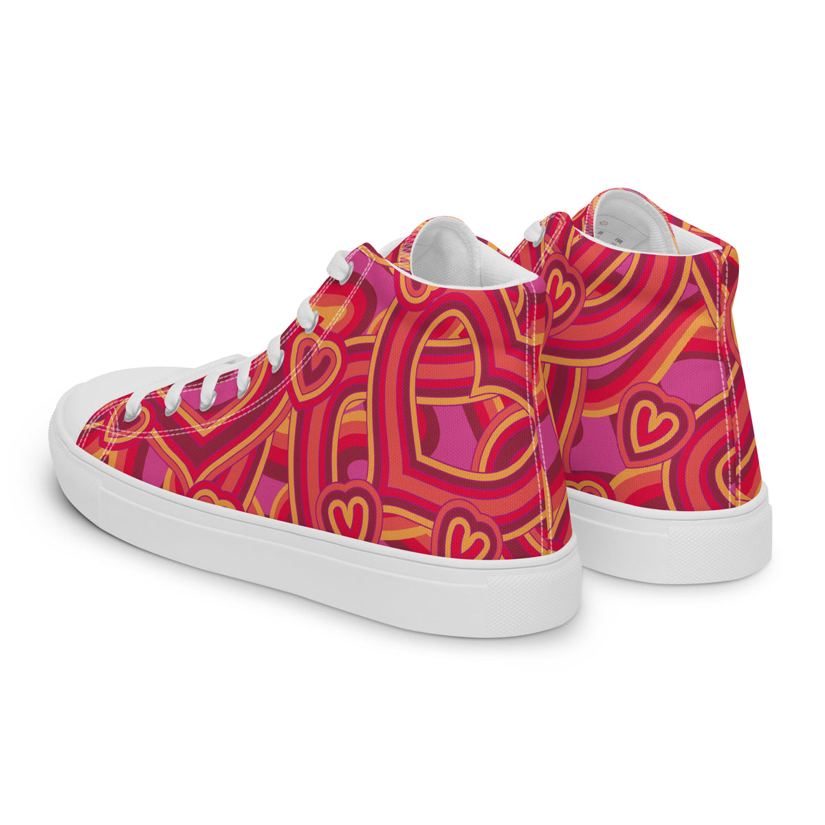 Women’s Trendy High Top Canvas Shoes - Snugoma