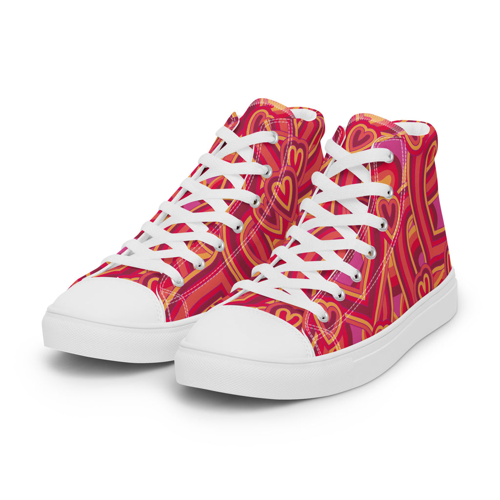 Women’s Trendy High Top Canvas Shoes - Snugoma