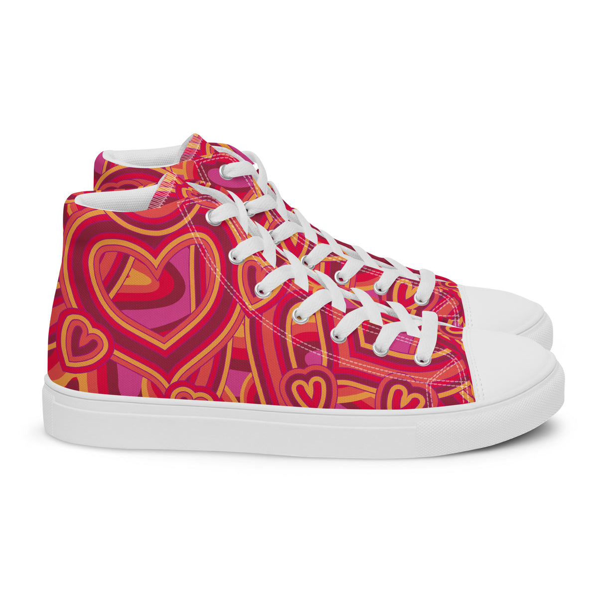 Women’s Trendy High Top Canvas Shoes - Snugoma