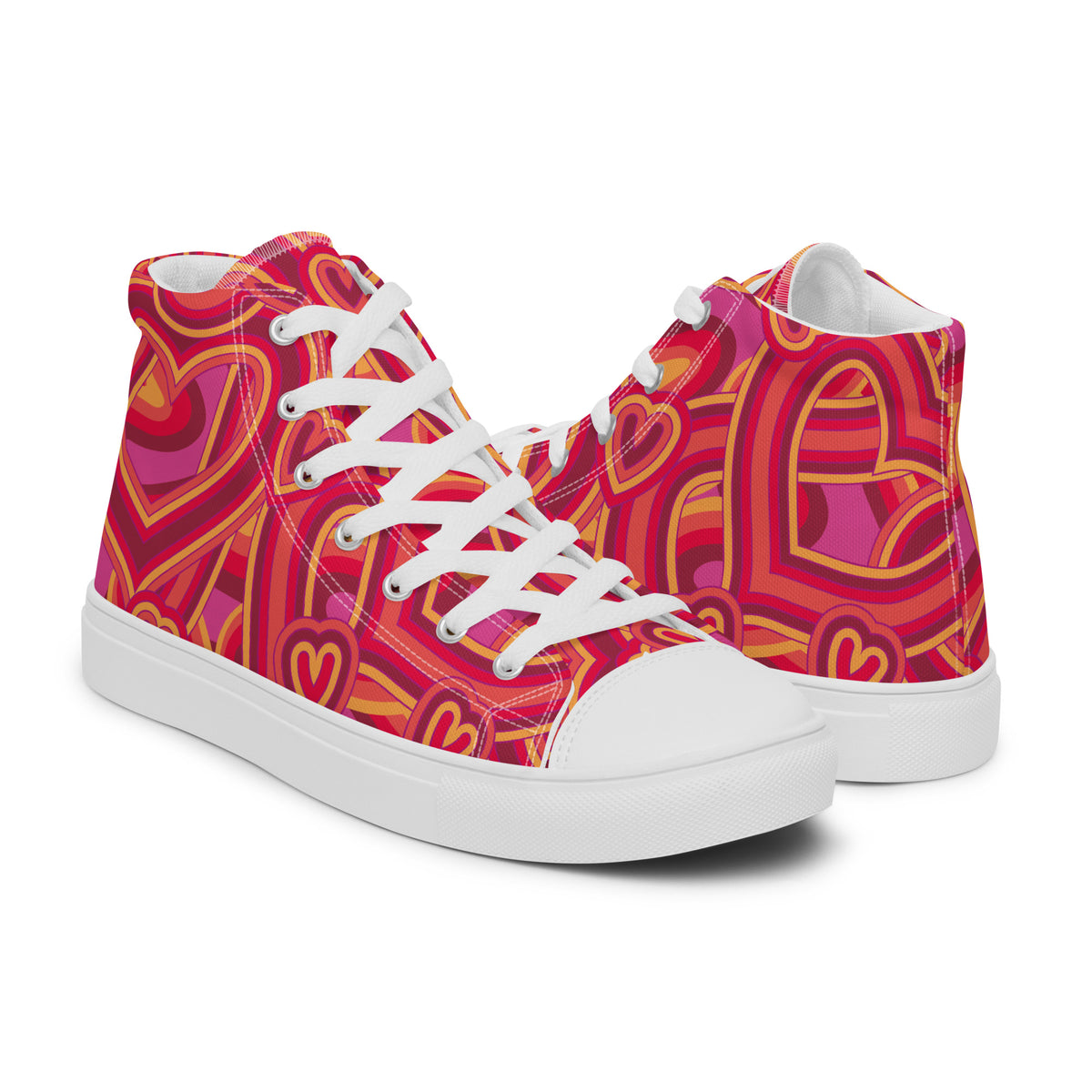 Women’s Trendy High Top Canvas Shoes - Snugoma