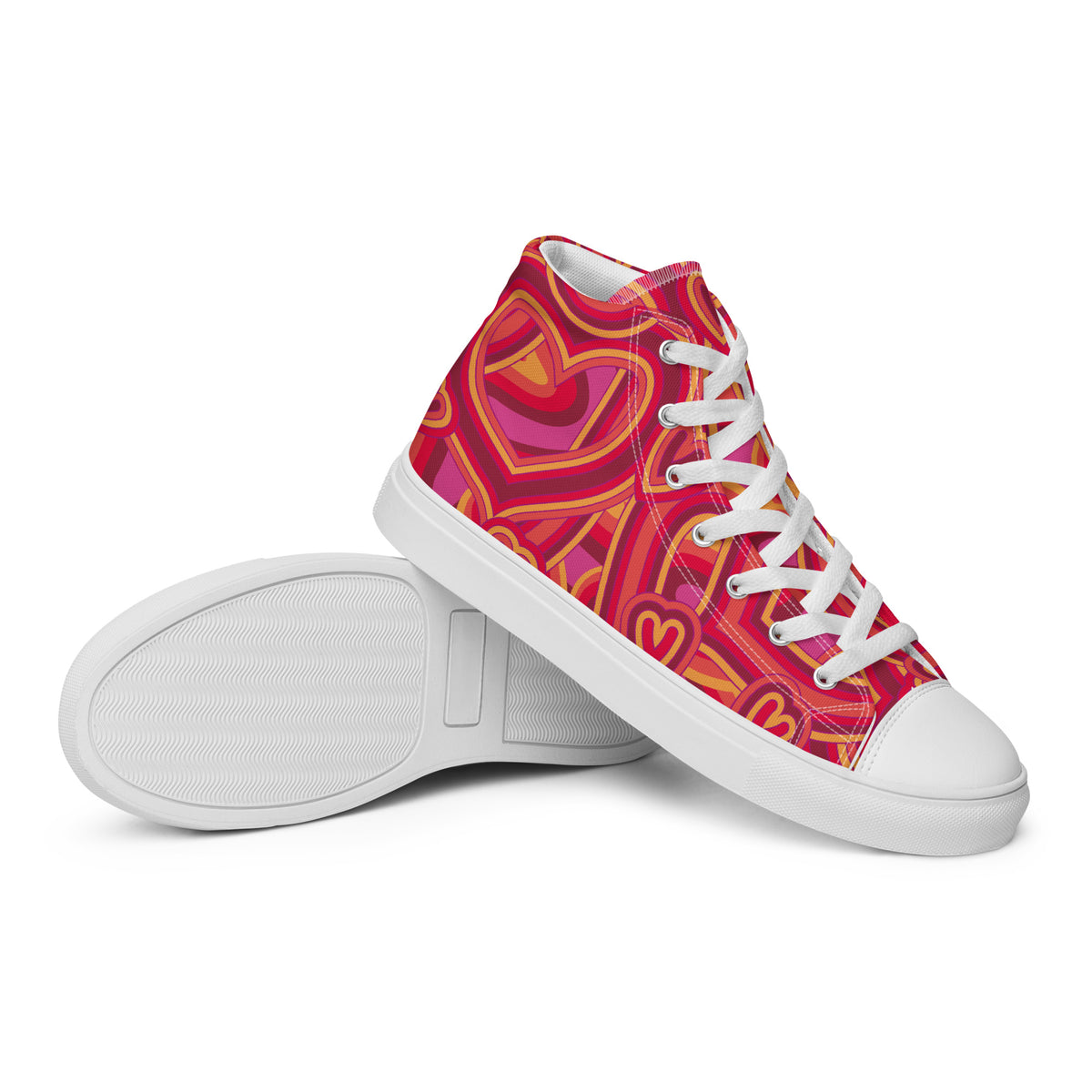 Women’s Trendy High Top Canvas Shoes - Snugoma