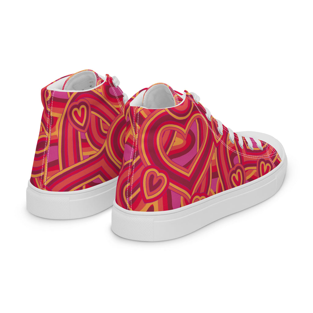 Women’s Trendy High Top Canvas Shoes - Snugoma