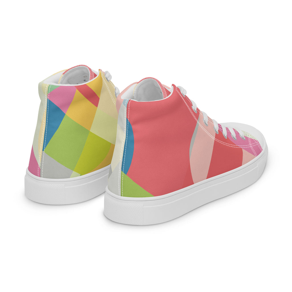 Women’s Trendy High Top Canvas Shoes - Snugoma
