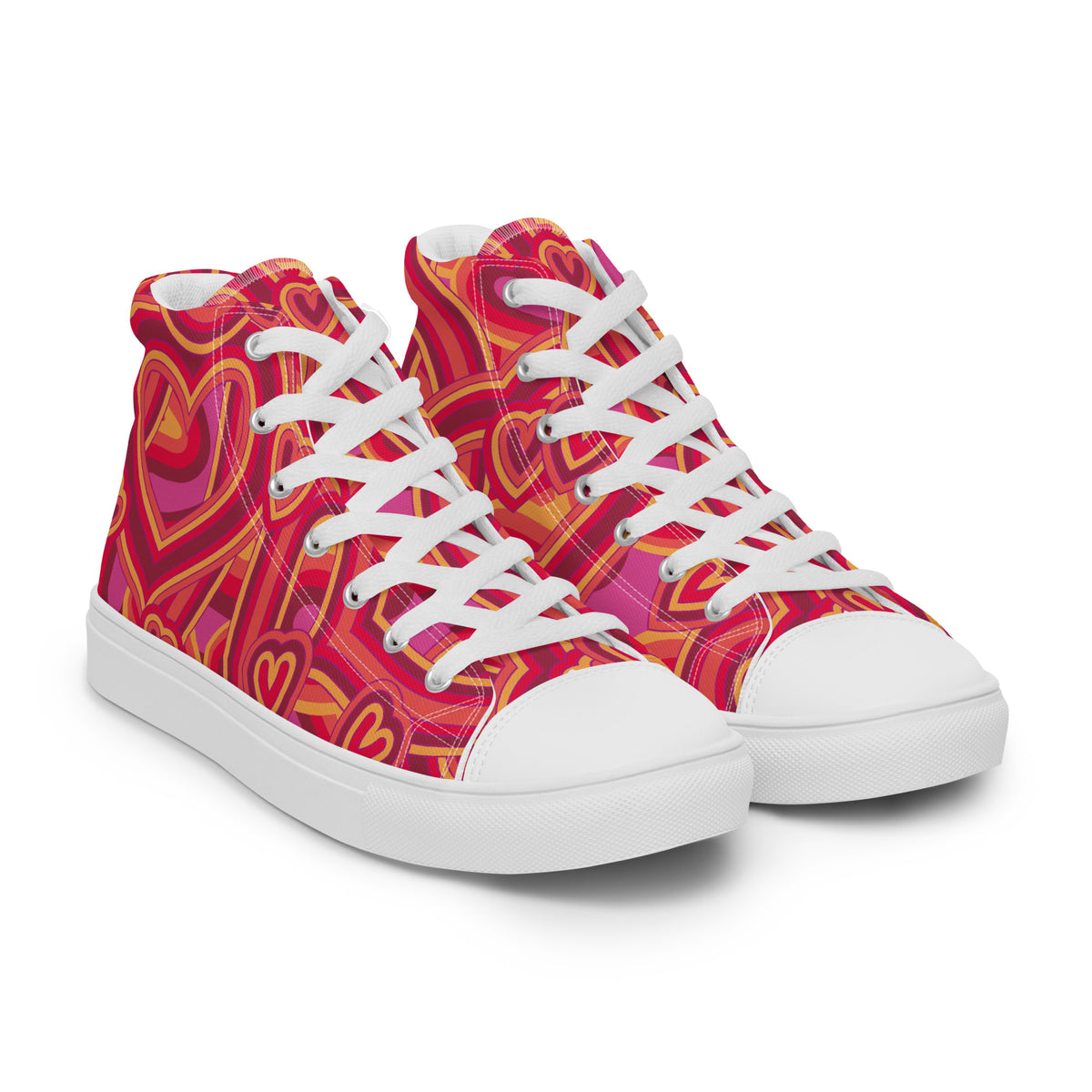 Women’s Trendy High Top Canvas Shoes - Snugoma