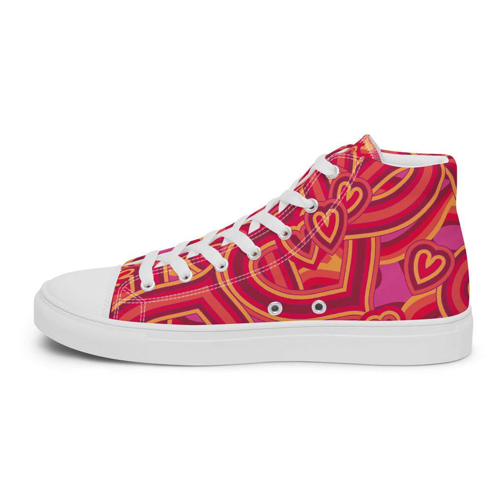 Women’s Trendy High Top Canvas Shoes - Snugoma