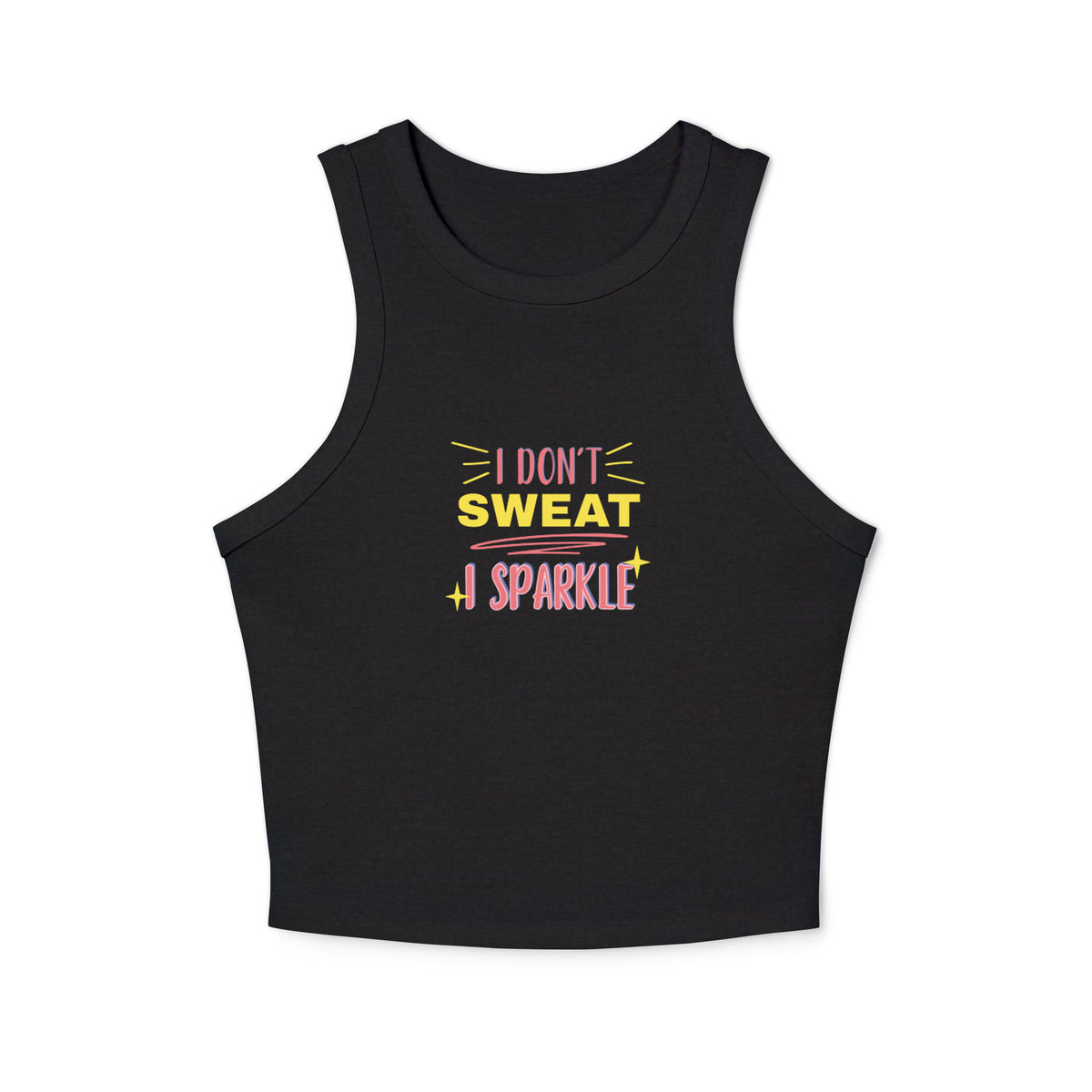 Women's Micro Rib Racer Tank Top - Snugoma