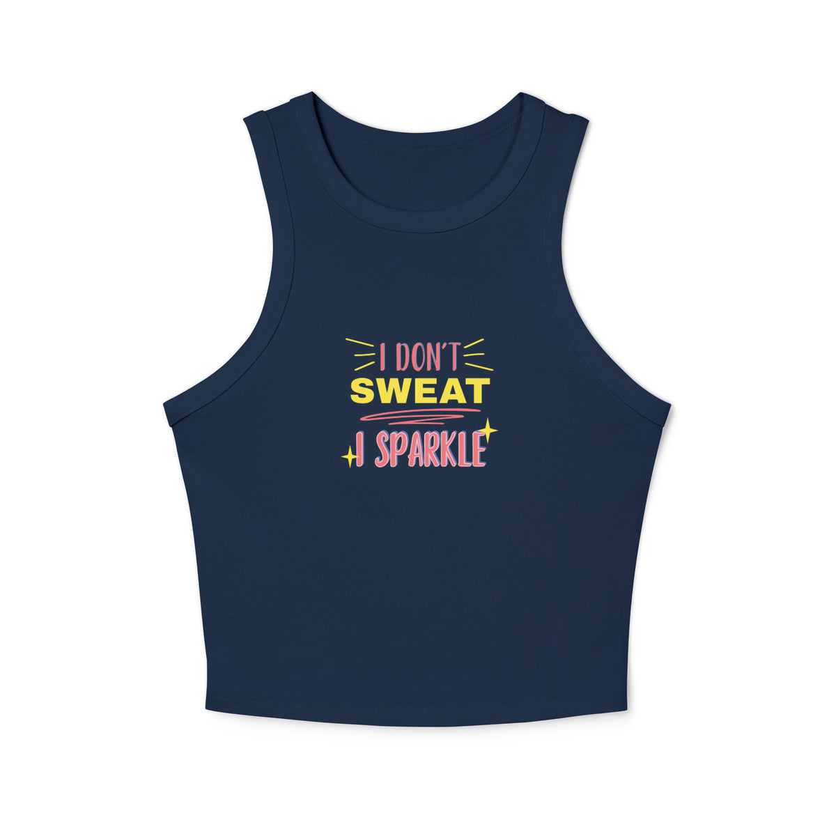 Women's Micro Rib Racer Tank Top - Snugoma