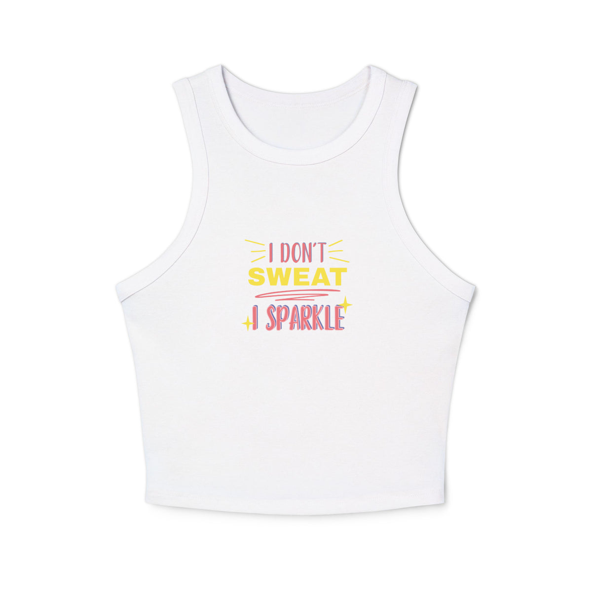 Women's Micro Rib Racer Tank Top - Snugoma