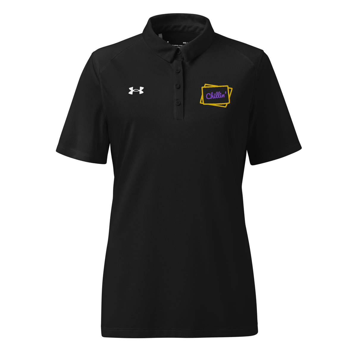 Chillin' Under Armour® Women’s Embroidered Polo - Snugoma