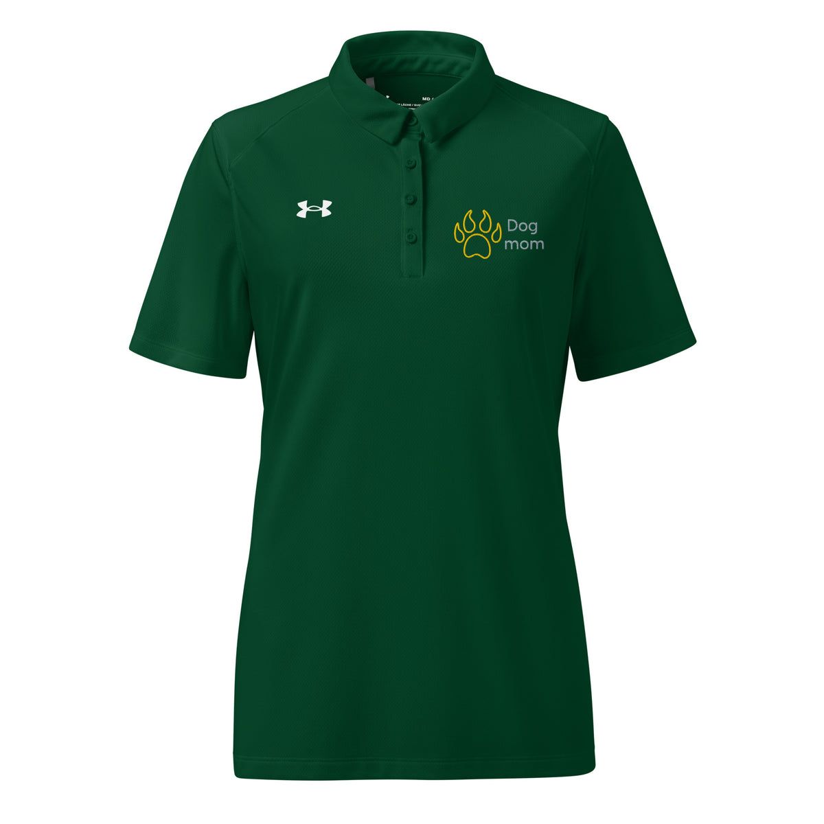 Dog Mom Under Armour® Women’s Embroidered Polo - Snugoma