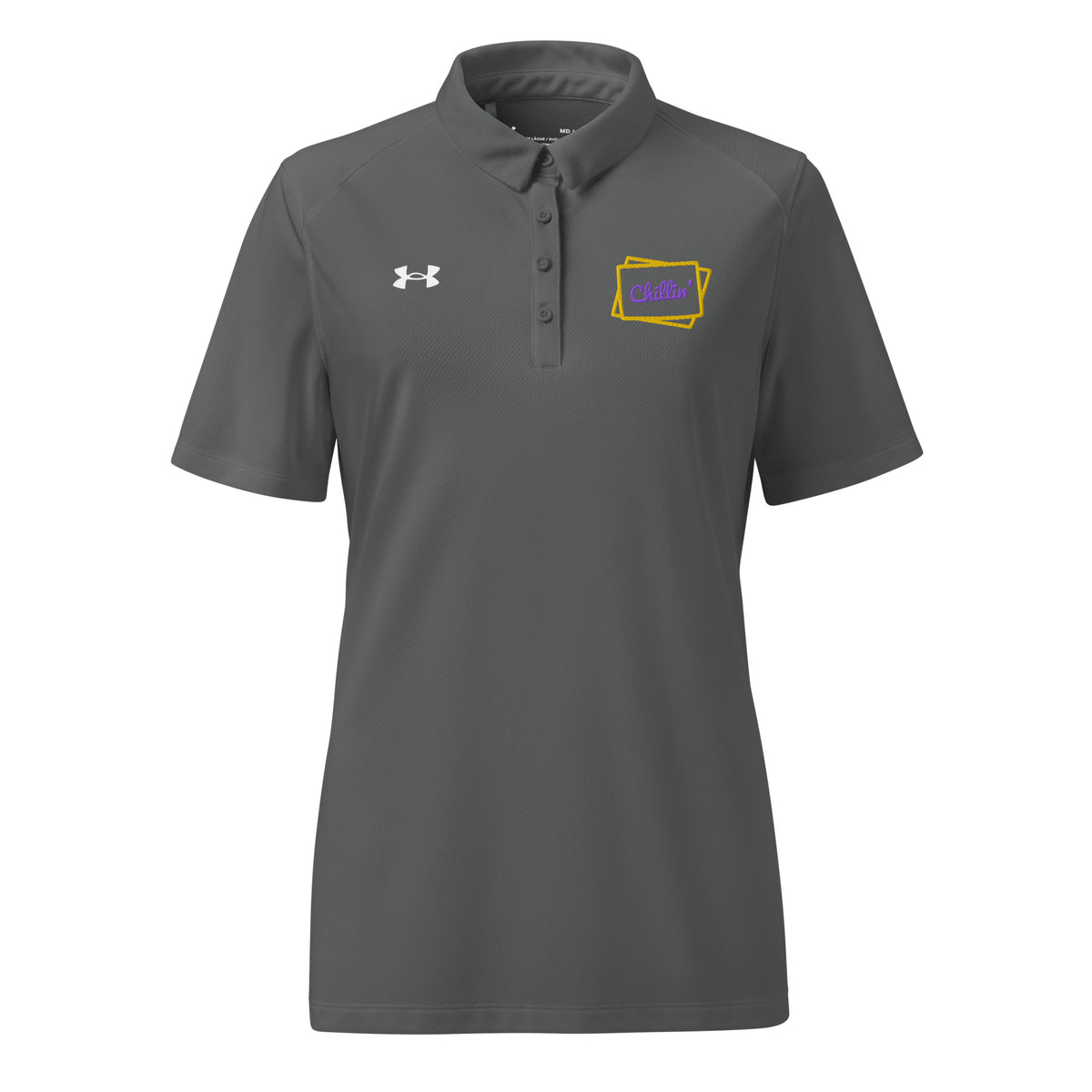 Chillin' Under Armour® Women’s Embroidered Polo - Snugoma