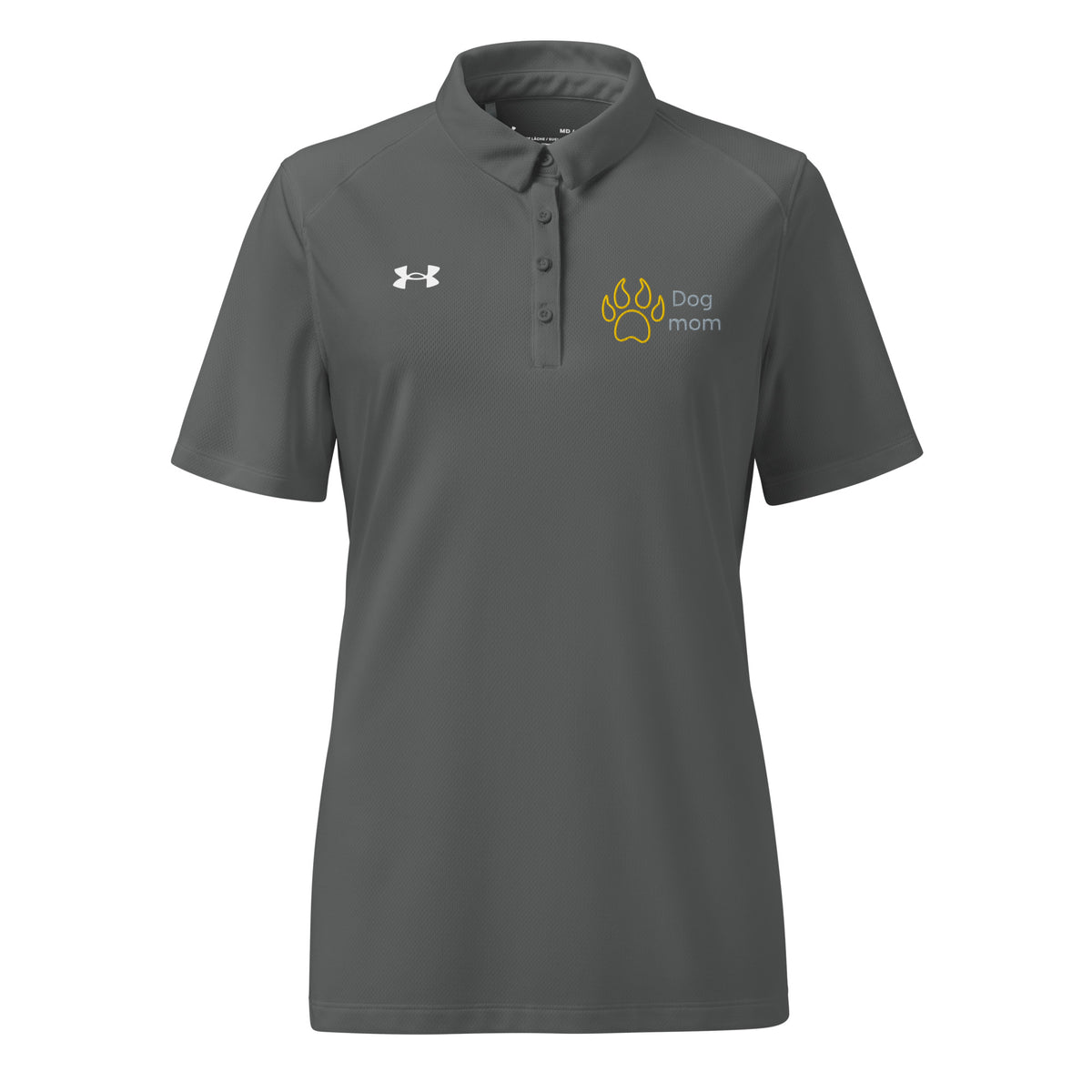 Dog Mom Under Armour® Women’s Embroidered Polo - Snugoma