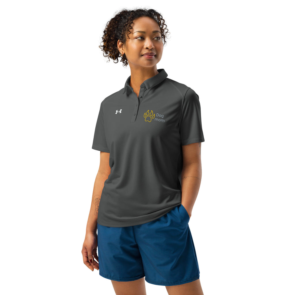 Dog Mom Under Armour® Women’s Embroidered Polo - Snugoma