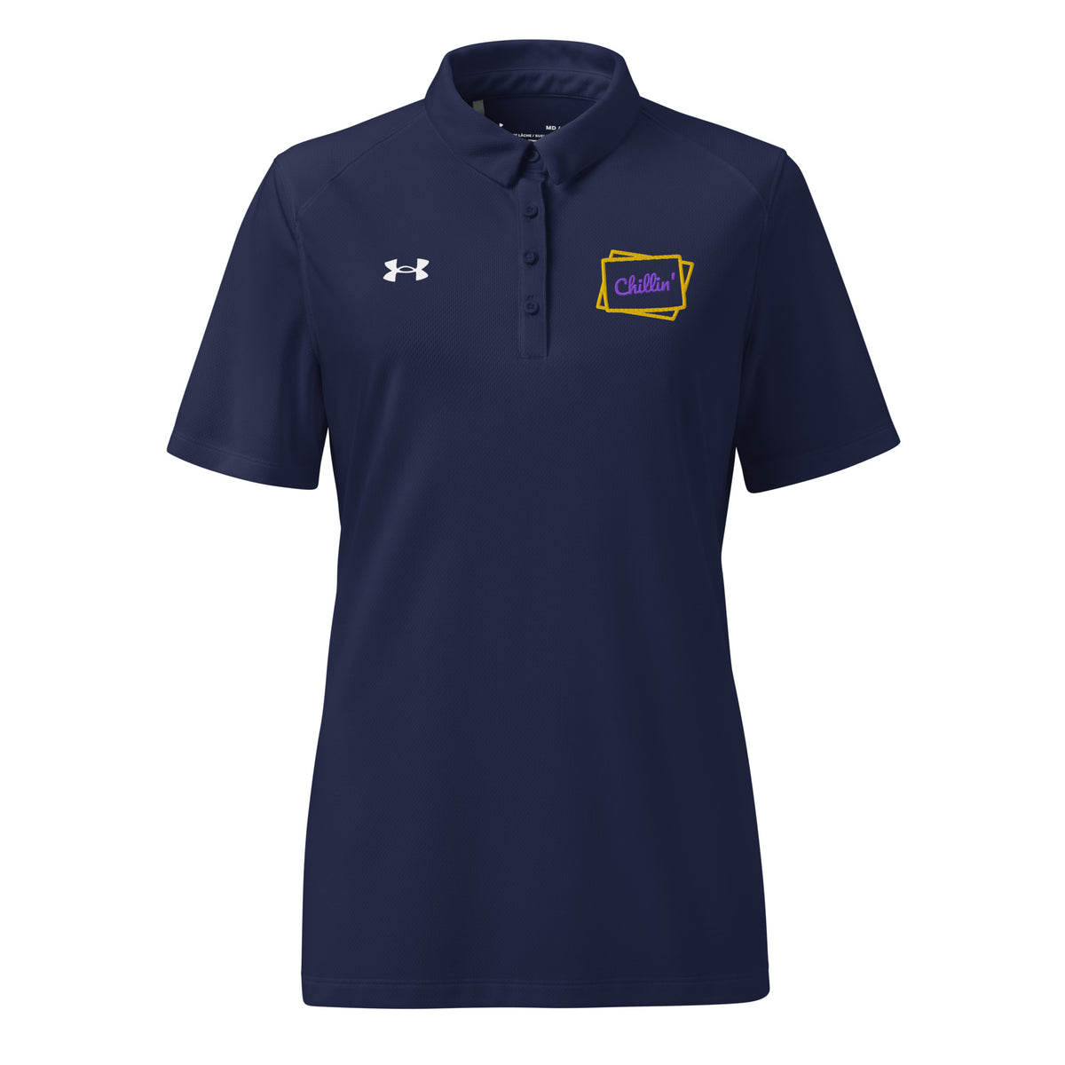 Chillin' Under Armour® Women’s Embroidered Polo - Snugoma