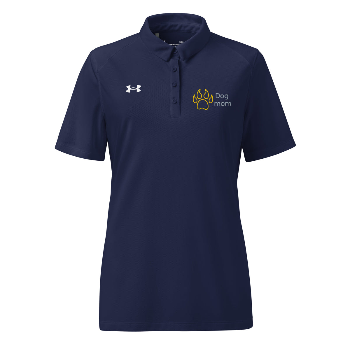 Dog Mom Under Armour® Women’s Embroidered Polo - Snugoma