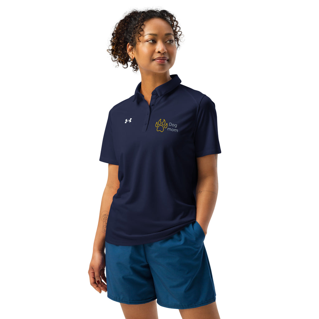 Dog Mom Under Armour® Women’s Embroidered Polo - Snugoma