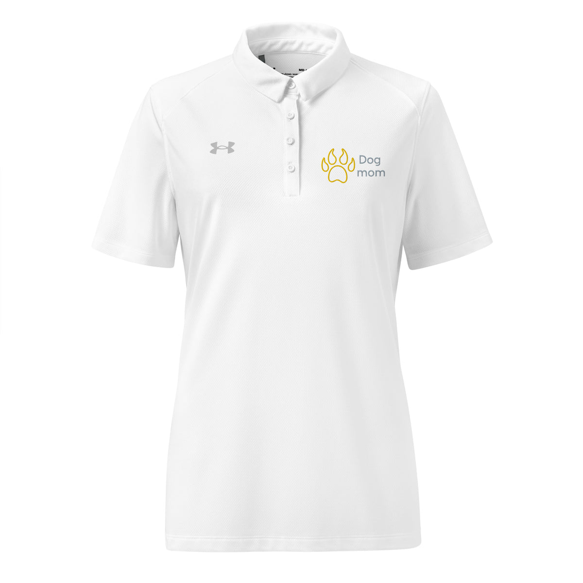 Dog Mom Under Armour® Women’s Embroidered Polo - Snugoma